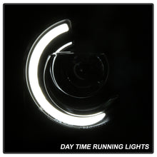 Load image into Gallery viewer, Xtune Projector Headlights Jeep Renegade (15-19) [Light Bar DRL - Halogen Model] Black w/ Amber Turn Signal Light Alternate Image