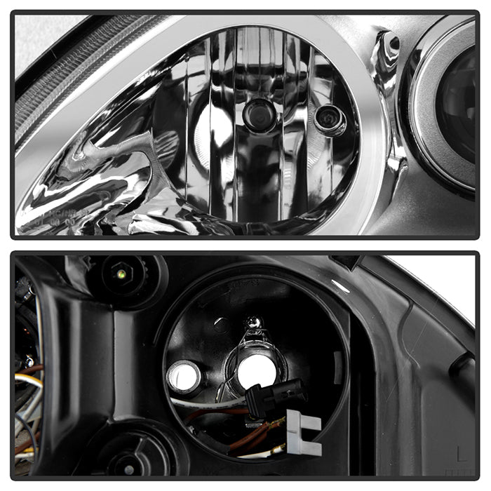 Xtune Projector Headlights Mercedes W163 ML-Class (98-01) Black or