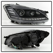 Load image into Gallery viewer, Xtune LED Projector Headlights Mercedes W221 S Class (07-09) [w/ Switchback LED DRL Bar] Black or Chrome Alternate Image