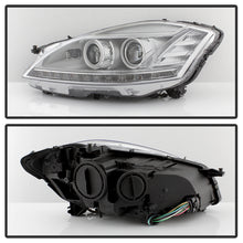 Load image into Gallery viewer, Xtune LED Projector Headlights Mercedes W221 S Class (07-09) [w/ Switchback LED DRL Bar] Black or Chrome Alternate Image