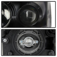 Load image into Gallery viewer, Xtune Projector Headlights Nissan Altima Sedan (07-09) [w/ LED Light Bar - Halogen Model Only] Black / Black Smoke / Chrome w/ Amber Turn Signal Lights - Chrome Alternate Image