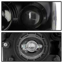 Load image into Gallery viewer, Xtune Projector Headlights Nissan Altima Sedan (07-09) [w/ LED Light Bar - Halogen Model Only] Black / Black Smoke / Chrome w/ Amber Turn Signal Lights - Chrome Alternate Image
