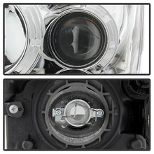 Load image into Gallery viewer, Xtune Projector Headlights Nissan Altima Sedan (07-09) [w/ LED Light Bar - Halogen Model Only] Black / Black Smoke / Chrome w/ Amber Turn Signal Lights - Chrome Alternate Image