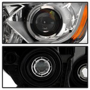 Xtune Headlights Nissan Altima Sedan (16-18) [OE Style w/ Switch Black LED Signal DRL - Halogen Only] Black  or Chrome Finish