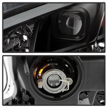 Load image into Gallery viewer, Xtune Projector Headlights Nissan Maxima (09-14) [w/ LED Light Bar - Halogen Model Only] Black / Black Smoke / Chrome w/ Amber Turn Signal Lights Alternate Image