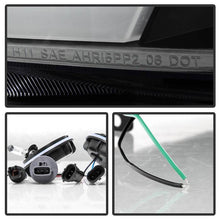 Load image into Gallery viewer, Xtune Projector Headlights Nissan Maxima (09-14) [w/ LED Light Bar - Halogen Model Only] Black / Black Smoke / Chrome w/ Amber Turn Signal Lights Alternate Image