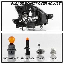 Load image into Gallery viewer, Xtune Projector Headlights Nissan Maxima (09-14) [w/ LED Light Bar - Halogen Model Only] Black / Black Smoke / Chrome w/ Amber Turn Signal Lights Alternate Image