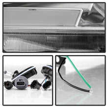 Load image into Gallery viewer, Xtune Projector Headlights Nissan Maxima (09-14) [w/ LED Light Bar - Halogen Model Only] Black / Black Smoke / Chrome w/ Amber Turn Signal Lights Alternate Image