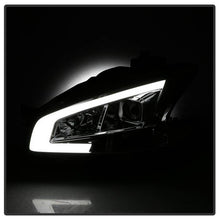Load image into Gallery viewer, Xtune Projector Headlights Nissan Maxima (09-14) [w/ LED Light Bar - Halogen Model Only] Black / Black Smoke / Chrome w/ Amber Turn Signal Lights Alternate Image