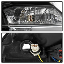 Load image into Gallery viewer, Xtune Projector Headlights Nissan Sentra (13-15) [w/ DRL LED Light Bar - Halogen Model Only] Black / Black Smoke / Chrome w/ Amber Turn Signal Lights Alternate Image