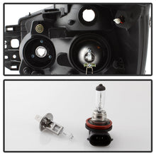 Load image into Gallery viewer, Xtune Projector Headlights Nissan Armada (04-07) [w/ LED Halo Lights] Black / Black Smoked / Smoked - Black Alternate Image