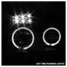 Load image into Gallery viewer, Xtune Projector Headlights Nissan Titan (04-15) [w/ LED Halo Lights] Black / Black Smoked / Smoked - Black Alternate Image