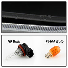 Load image into Gallery viewer, Xtune Projector Headlights Subaru Impreza (12-16) [DRL LED Light Bar - Halogen Model] Black or Chrome w/ Amber Turn Signal Light - Black Smoke Alternate Image