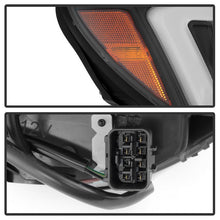 Load image into Gallery viewer, Xtune Projector Headlights Subaru WRX (06-07) [DRL LED Light Bar - Halogen Model] Black or Chrome w/ Amber Turn Signal Light Alternate Image