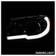 Load image into Gallery viewer, Xtune Projector Headlights Toyota 4Runner (06-09) [DRL LED Light Bar - Halogen Model] Black or Chrome w/ Amber Turn Signal - Black Alternate Image
