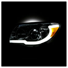 Load image into Gallery viewer, Xtune Projector Headlights Toyota 4Runner (06-09) [DRL LED Light Bar - Halogen Model] Black or Chrome w/ Amber Turn Signal - Black Alternate Image