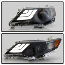 Load image into Gallery viewer, Xtune Projector Headlights Toyota Camry (2012-2014) Black Housing with LED DRL - Default Title Alternate Image