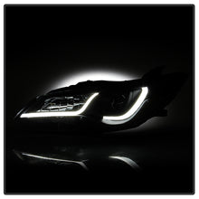 Load image into Gallery viewer, Xtune Projector Headlights Toyota Camry (15-17) [DRL LED Light Bar - Halogen Model] Black or Chrome w/ Amber Turn Signal Alternate Image