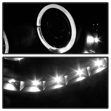 Load image into Gallery viewer, Xtune Projector Headlights Toyota Tacoma (05-11) [Black or Chrome] w/ Halo LED or LED Light Bar - Halo LED / Black Alternate Image