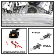 Load image into Gallery viewer, Xtune Projector Headlights Toyota Tacoma (05-11) [Black or Chrome] w/ Halo LED or LED Light Bar - Halo LED / Black Alternate Image