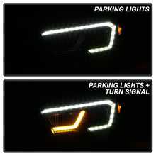 Load image into Gallery viewer, Xtune Full LED Projector Headlights Toyota Tacoma SR /SR5 (16-19) Black Housing with DRL LED Light Bar Alternate Image