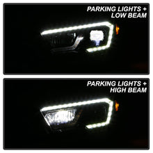 Load image into Gallery viewer, Xtune Full LED Projector Headlights Toyota Tacoma TRD (16-19) Black Housing with DRL LED Light Bar - Default Title Alternate Image