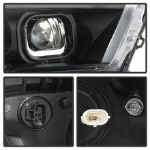 Load image into Gallery viewer, Xtune Projector Headlights Toyota Tacoma TRD (16-19) Black Housing with DRL LED Light Bar - Black Alternate Image