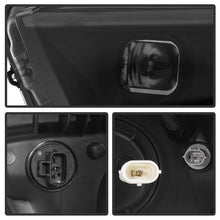 Load image into Gallery viewer, Xtune Projector Headlights Toyota Tacoma SR /SR5 (16-19) [w/ DRL LED Light Bar &amp; Amber Sequential Turn Signal - Halogen Model] Black or Chrome - Black Alternate Image