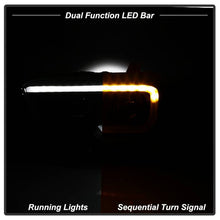 Load image into Gallery viewer, Xtune Projector Headlights Toyota Tacoma TRD (16-19) Black Housing with DRL LED Light Bar - Black Alternate Image