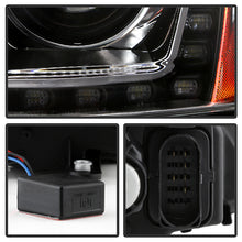 Load image into Gallery viewer, Xtune Projector Headlights VW Jetta (11-14) [LED DRL - Halogen Model] Black w/ Amber Turn Signal Alternate Image