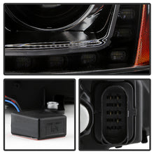 Load image into Gallery viewer, Xtune Projector Headlights VW Jetta (11-14) [LED DRL - Halogen Model] Black w/ Amber Turn Signal Alternate Image