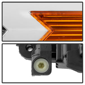 Xtune Projector Headlights VW Jetta (19-21) [Full LED w/ LED DRL] Black w/ Amber Turn Signal Light