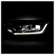 Load image into Gallery viewer, Xtune Projector Headlights VW Jetta (19-21) [Full LED w/ LED DRL] Black w/ Amber Turn Signal Light - Default Title Alternate Image