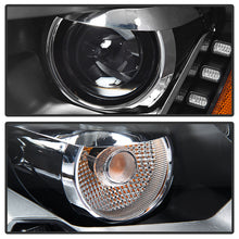 Load image into Gallery viewer, Xtune Projector Headlights VW Passat (12-14) [Halogen Model Only w/ LED DRL] Black w/ Amber Turn Signal Light Alternate Image
