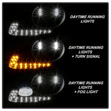Load image into Gallery viewer, Xtune Projector Headlights Porsche Boxster 986 (97-04) 911 / 996 (99-02) [w/ Switchback DRL LED Lights] Black or Chrome w/ Amber Turn Signal Lights Alternate Image