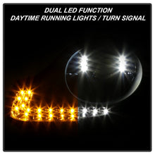 Load image into Gallery viewer, Xtune Projector Headlights Porsche Boxster 986 (97-04) 911 / 996 (99-02) [w/ Switchback DRL LED Lights] Black or Chrome w/ Amber Turn Signal Lights Alternate Image