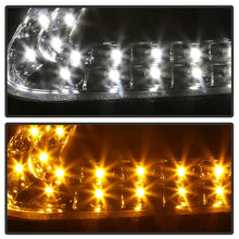 Load image into Gallery viewer, Xtune Projector Headlights Porsche Boxster 986 (97-04) 911 / 996 (99-02) [w/ Switchback DRL LED Lights] Black or Chrome w/ Amber Turn Signal Lights Alternate Image