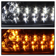 Load image into Gallery viewer, Xtune Projector Headlights Porsche Boxster 986 (97-04) 911 / 996 (99-02) [w/ Switchback DRL LED Lights] Black or Chrome w/ Amber Turn Signal Lights Alternate Image