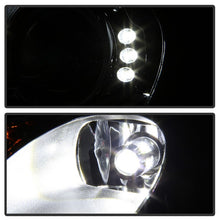 Load image into Gallery viewer, Xtune Projector Headlights Porsche Boxster 986 (97-04) 911 / 996 (99-02) [w/ Switchback DRL LED Lights] Black or Chrome w/ Amber Turn Signal Lights Alternate Image