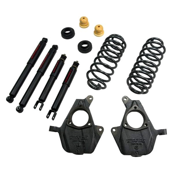 738.88 Belltech Lowering Kit Chevy Avalanche 2WD/4WD (00-06) Front And Rear - w/o or w/ Shocks - Redline360