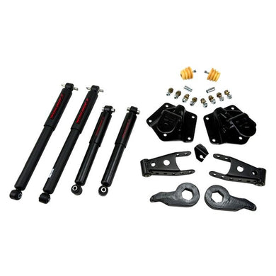 603.59 Belltech Lowering Kit Chevy Blazer 4WD 4DR (92-94) Front And Rear - w/o or w/ Shocks - Redline360