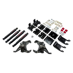 899.18 Belltech Lowering Kit Chevy Astro/Safari 2WD w/ Factory Composite Leaf (85-95) Front And Rear - w/o or w/ Shocks - Redline360