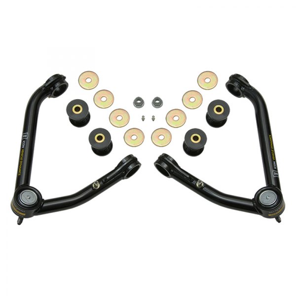 849.95 ICON Upper Control Arms GMC Yukon (14-18) Front [Large Taper] Tubular Delta Joint Kit - Redline360