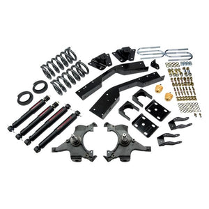 1165.19 Belltech Lowering Kit Chevy Suburban 2WD (92-94) Front And Rear - w/o or w/ Shocks - Redline360