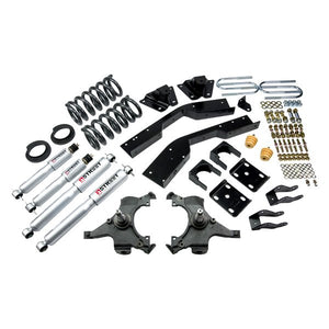 1165.19 Belltech Lowering Kit Chevy Suburban 2WD (92-94) Front And Rear - w/o or w/ Shocks - Redline360