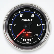 Load image into Gallery viewer, 269.95 AutoMeter Cobalt Series Digital Stepper Motor Fuel Pressure w/ Peak &amp; Warn Gauge (2-5/8&quot;) - Redline360 Alternate Image