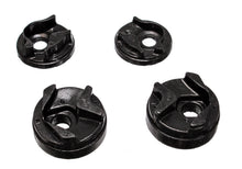 Load image into Gallery viewer, Energy Suspension Motor Mount Inserts Nissan Sentra (02-06) Front Set Red or Black - Black Alternate Image