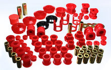 Load image into Gallery viewer, Energy Suspension Hyper-Flex Master Bushing Set Nissan 240SX S13 (89-94) Red or Black - Red Alternate Image
