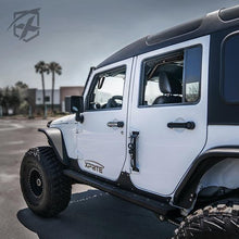 Load image into Gallery viewer, Xprite Grab Handles Jeep Wrangler JK/JKU (2007-2018) Black - Front &amp; Rear / Front only / Rear only - Front &amp; Rear - Black Alternate Image