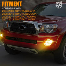 Load image into Gallery viewer, Xprite LED Fog Lights Toyota Sequoia (08-15) Tundra (07-13) White / Amber - White Alternate Image